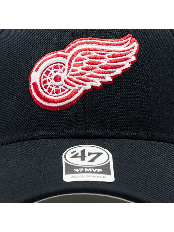 47 Brand Cap NHL Detroit Red Wings H-MVP05WBV-BKA Black