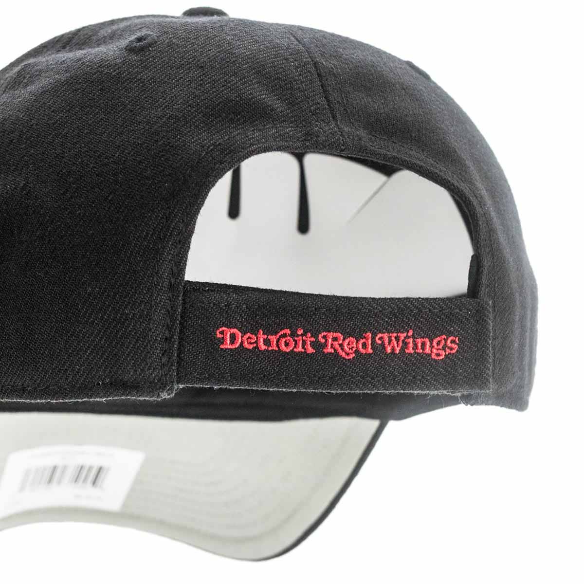 47 Brand Cap NHL Detroit Red Wings H-MVP05WBV-BKA Black